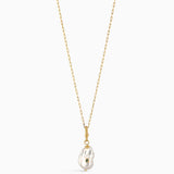 Emerald Pearl Charm