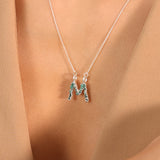 Collar Letras ABC Silver