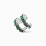 Earcuff Mosaico Mini Silver
