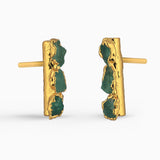 Aretes 3 Stone Studs Small