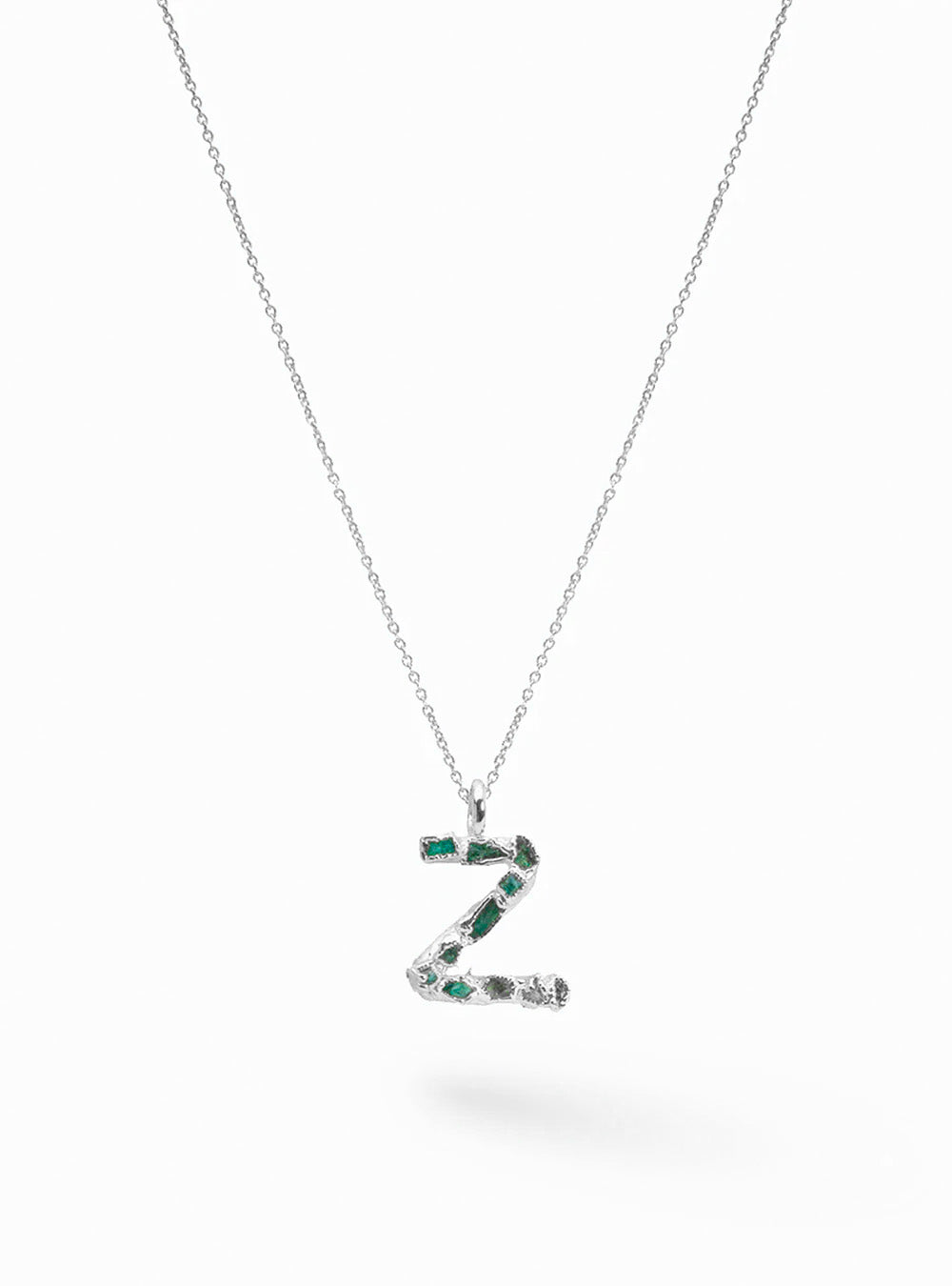Collar Letras ABC Silver