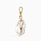 Emerald Pearl Charm