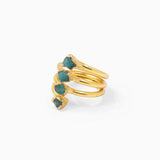 Anillo 4 Esmeraldas