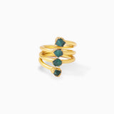 Anillo 4 Esmeraldas