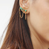 Arete Tennis Uniesmeralda Chain Solitario