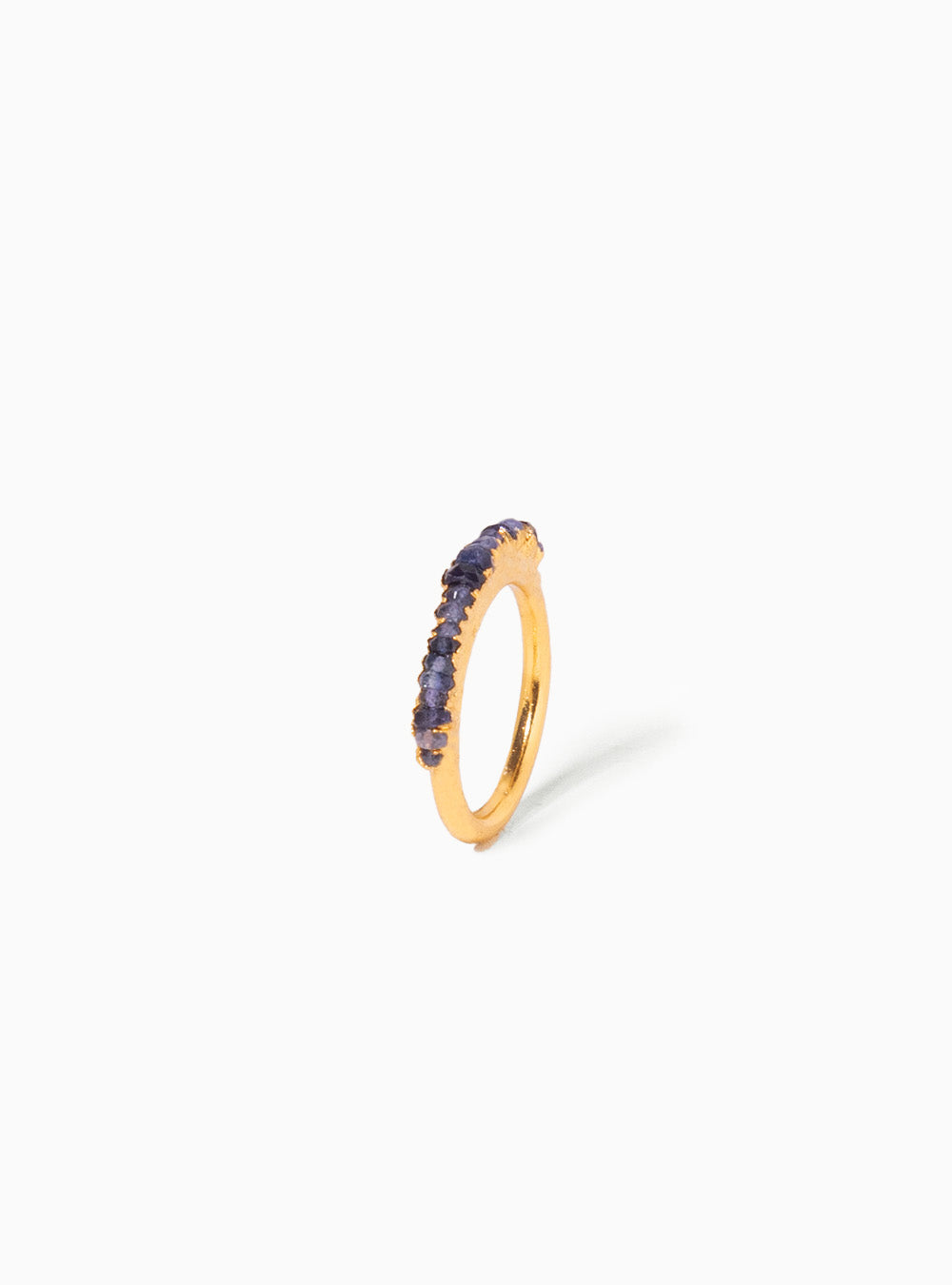 Anillo Semi Sin Fin Blue and Purple