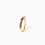 Anillo Semi Sin Fin Blue and Purple