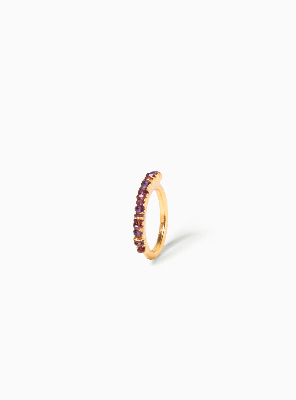 Anillo Semi Sin Fin Blue and Purple