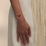 Aura Emerald Chunk Bracelet