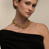 Halo Emerald Neckalce