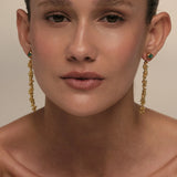 Aura Front-Back Long Earrings