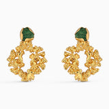 Halo Frontback Earrings