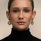 Halo Frontback Earrings