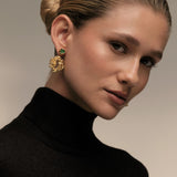 Halo Frontback Earrings