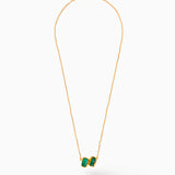 Maya 2 Stone Necklace