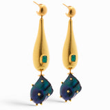 Bossa Noir Drop Earrings