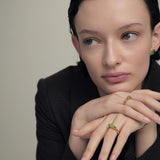 Maya 3 Stones Ring
