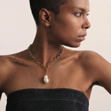 Dotted Pearl Charm