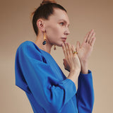 Bossa Noir Drop Earrings