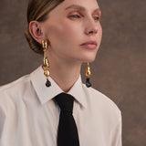 Bossa Noire Maxi Earrings