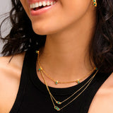 Maya 2 Stone Necklace
