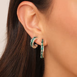1032 Mini Hoops Silver