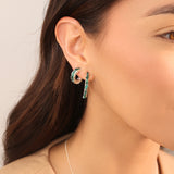 1032 Mini Hoops Silver