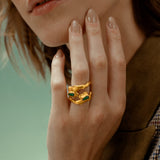 Darya Emerald Ring