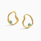 Aretes Providencia Mid Esmeralda